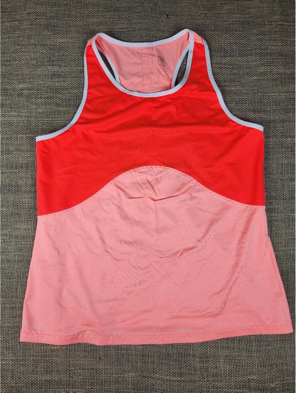Tail Women's Colorblock Racerback Athletic Tank Top XL